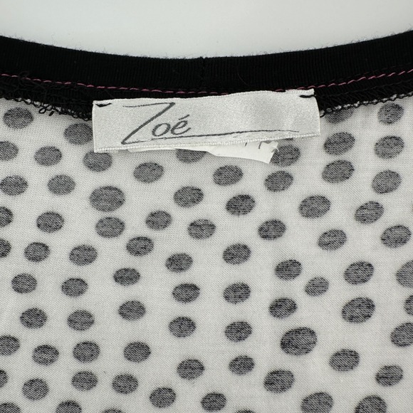 Zoé Art To Wear Mesh Tank Top Psychedelic Whimsigoth Maximalist Y2K  Polka Dot - Picture 4 of 10